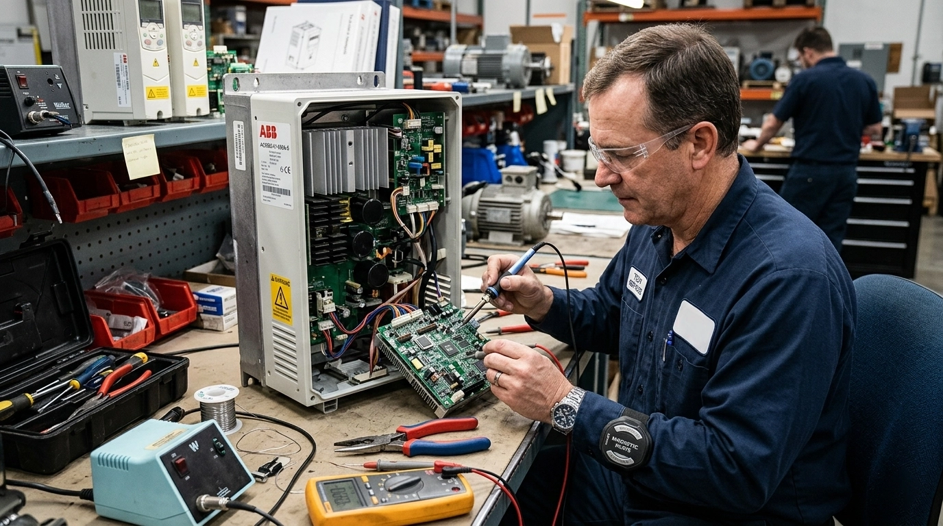 ABB VFD Repair in UAE